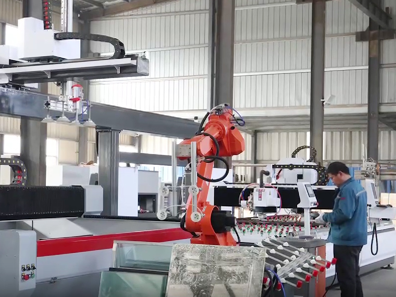 Production Line With Luban Lathe.mp4