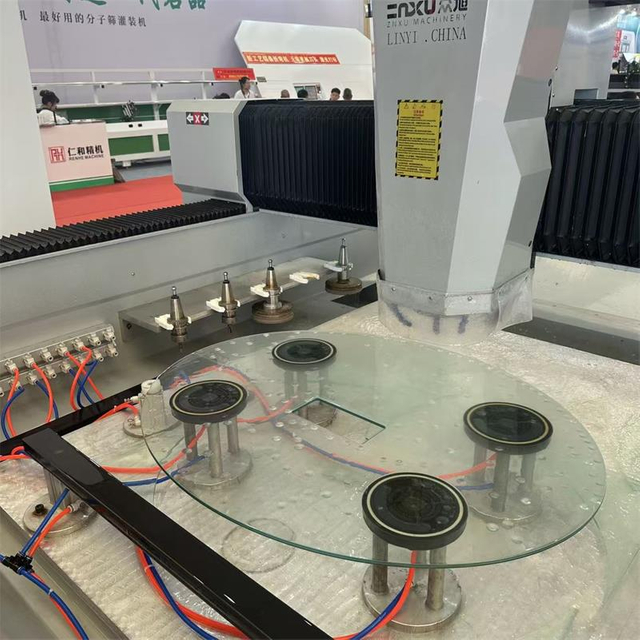 ZXX-C2515 CNC Glass Processing Center for Furniture Glass Processing